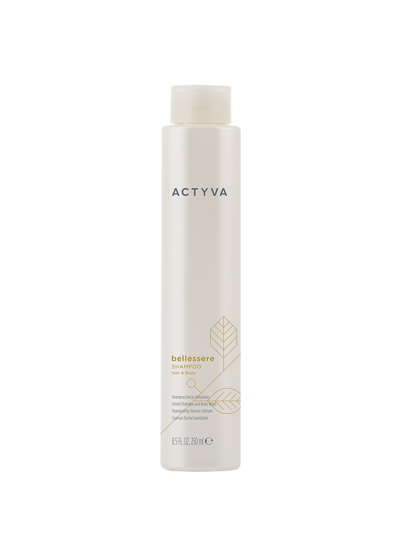 ACTYVA BELLESSERE SHAMPOO Aksominis šampūnas ir kūno prausiklis