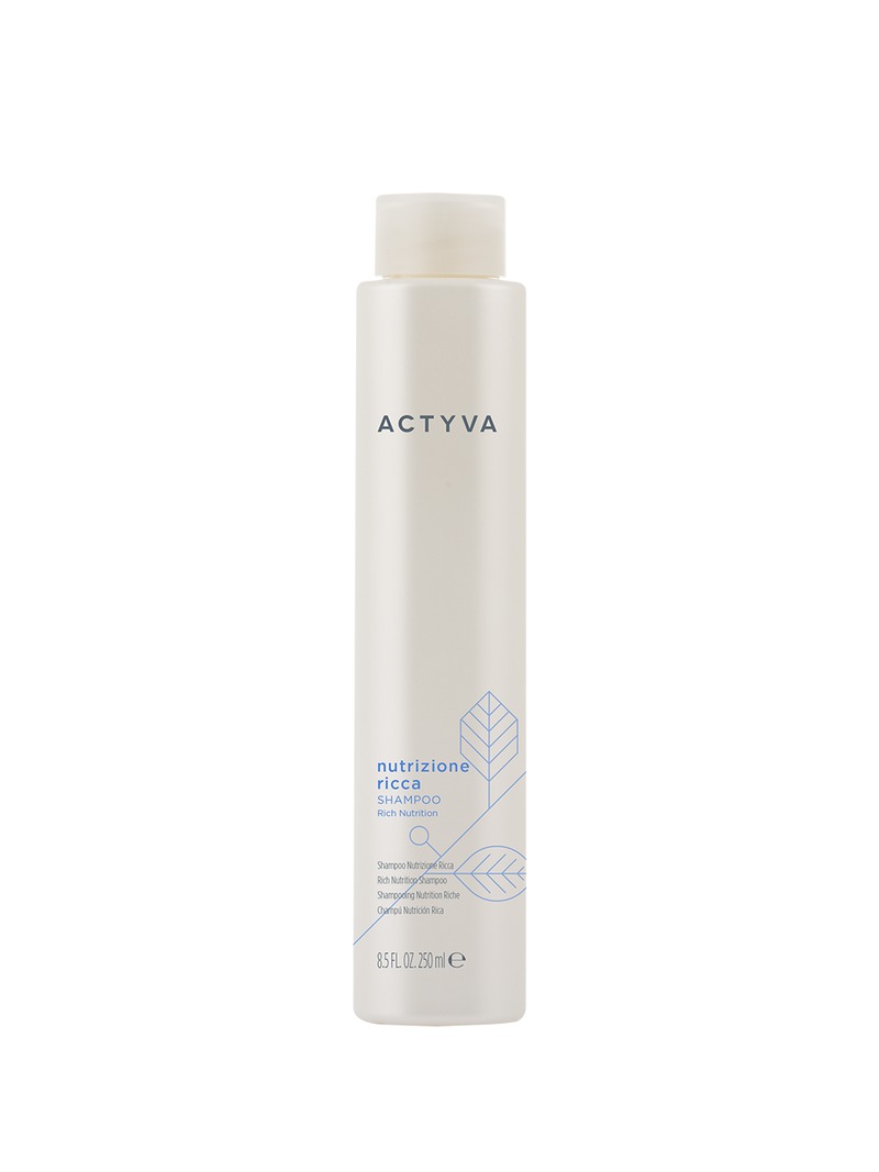 ACTYVA NUTRIZIONE RICCA SHAMPOO Sodrus maitinamasis šampūnas