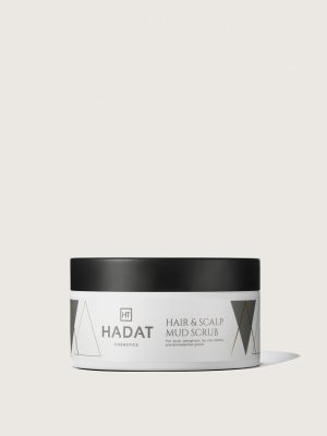 HADAT COSMETICS HAIR and SCALP MUD SCRUB Galvos odos šveitiklis