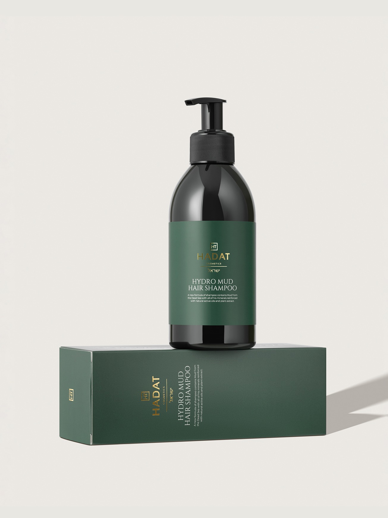 HADAT COSMETICS HYDRO MUD HAIR SHAMPOO Giliai valantis šampūnas
