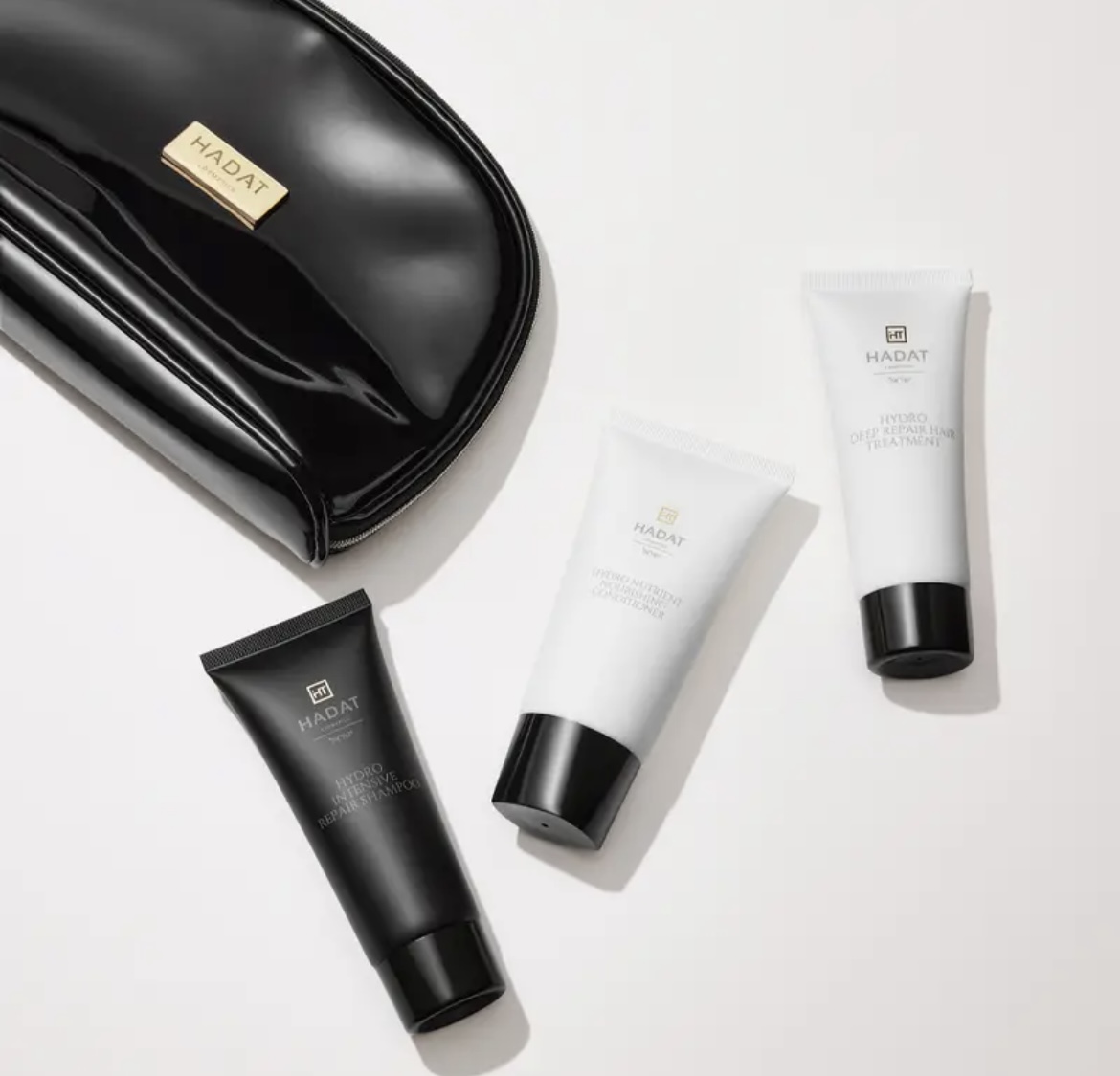 HADAT COSMETICS INTENSIVE REPAIR KIT Plaukų intensyvaus atkūrimo rinkinys, 3 vnt. po 70 ml - Image 2
