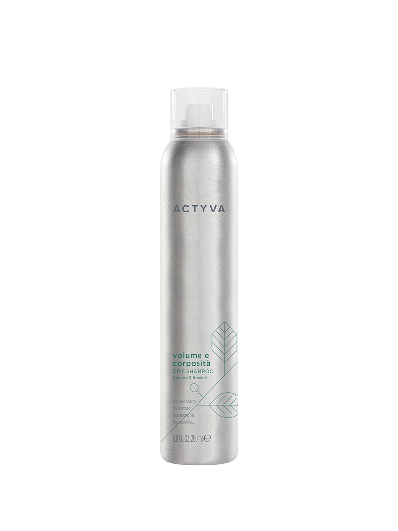 ACTYVA VOLUME e CORPOSITA DRY SHAMPOO Sausas šampūnas