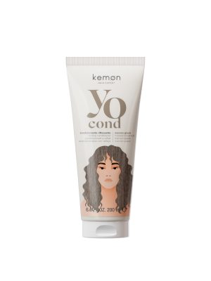 KEMON Yo Cond Marron glacé – glazūruoto kaštono atspalvio tonuojantis kondicionierius, 200 ml