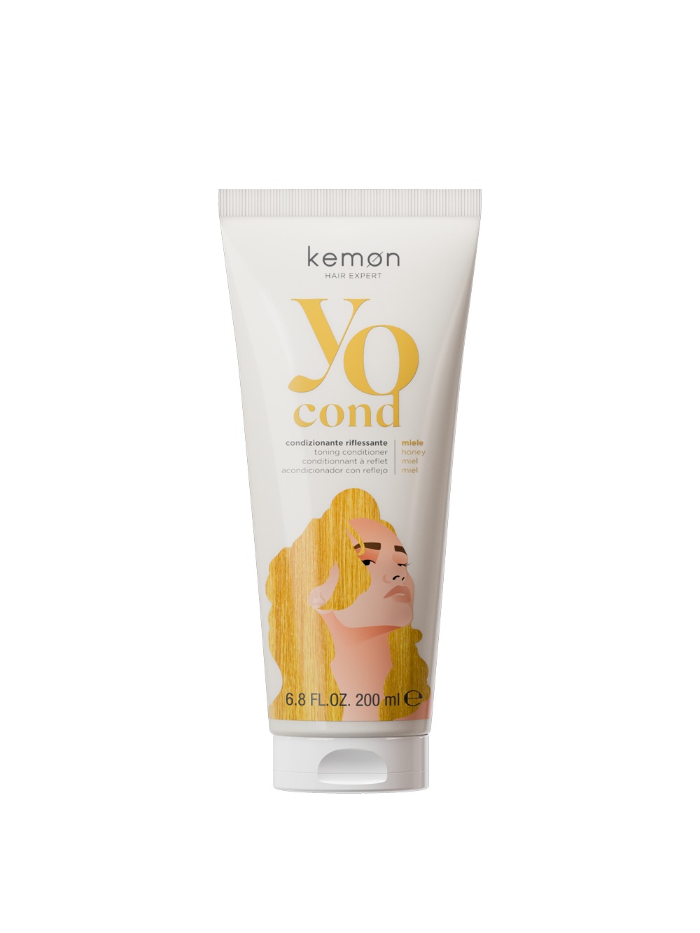 KEMON Yo Cond Miele – medaus atspalvio tonuojantis kondicionierius, 200 ml