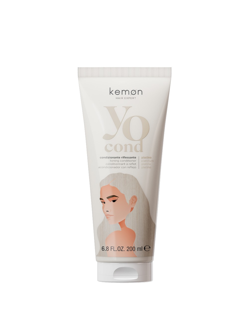 KEMON Yo Cond Platino – platinos atspalvio tonuojantis kondicionierius, 200 ml