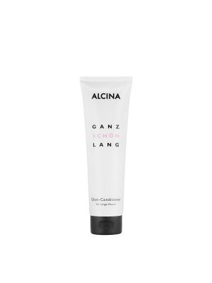 ALCINA GANZ SCHÖN LANG Blizgesio suteikiantis kondicionierius ilgiems plaukams, 150 ml