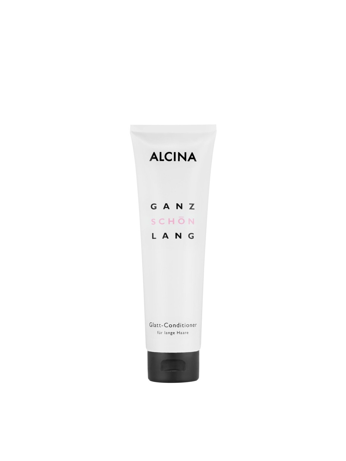 ALCINA GANZ SCHÖN LANG Blizgesio suteikiantis kondicionierius ilgiems plaukams, 150 ml