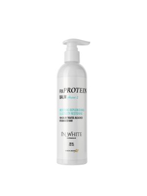 IN WHITE PROFESSIONAL FIX PROTEIN BALM Baltymų balzamas su apsauga nuo karščio, 150–300 ml
