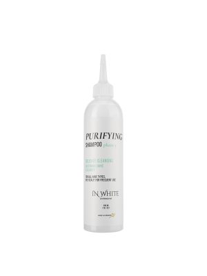 IN WHITE PROFESSIONAL PURIFYING SHAMPOO Valomasis šampūnas, 30–300 ml