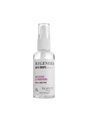 IN WHITE PROFESSIONAL REGENERA HAIR DROPS Maitinamasis aliejus su keramidais, 30–50 ml