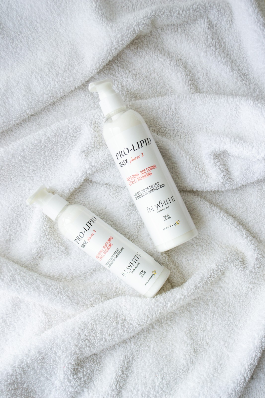 IN WHITE PROFESSIONAL PRO-LIPID MASK Lipidų kaukė, 150–300 ml