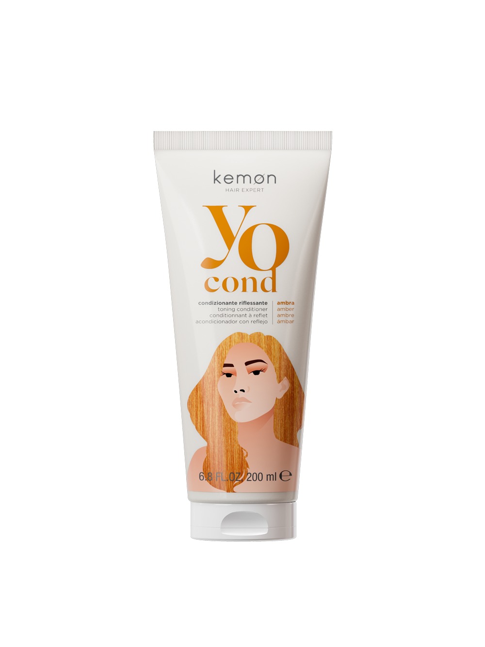 KEMON Yo Cond Ambra – gintaro atspalvio tonuojantis kondicionierius, 200 ml