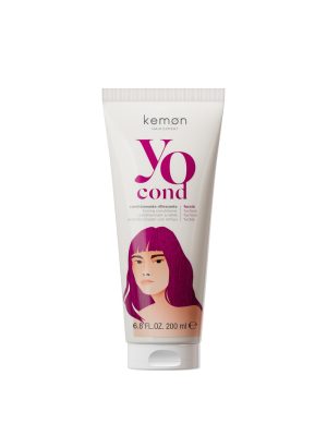 KEMON Yo Cond Fucsia – fuksijos atspalvio tonuojantis kondicionierius, 200 ml