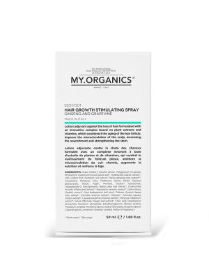MY.ORGANICS HAIR GROWTH STIMULATING SPRAY Plaukų augimą stimuliuojantis purškiklis