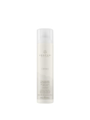 AWAPUHI WILD GINGER FINISHING SPRAY Blizgesio suteikiantis stiprios fiksacijos lakas, 300 ml