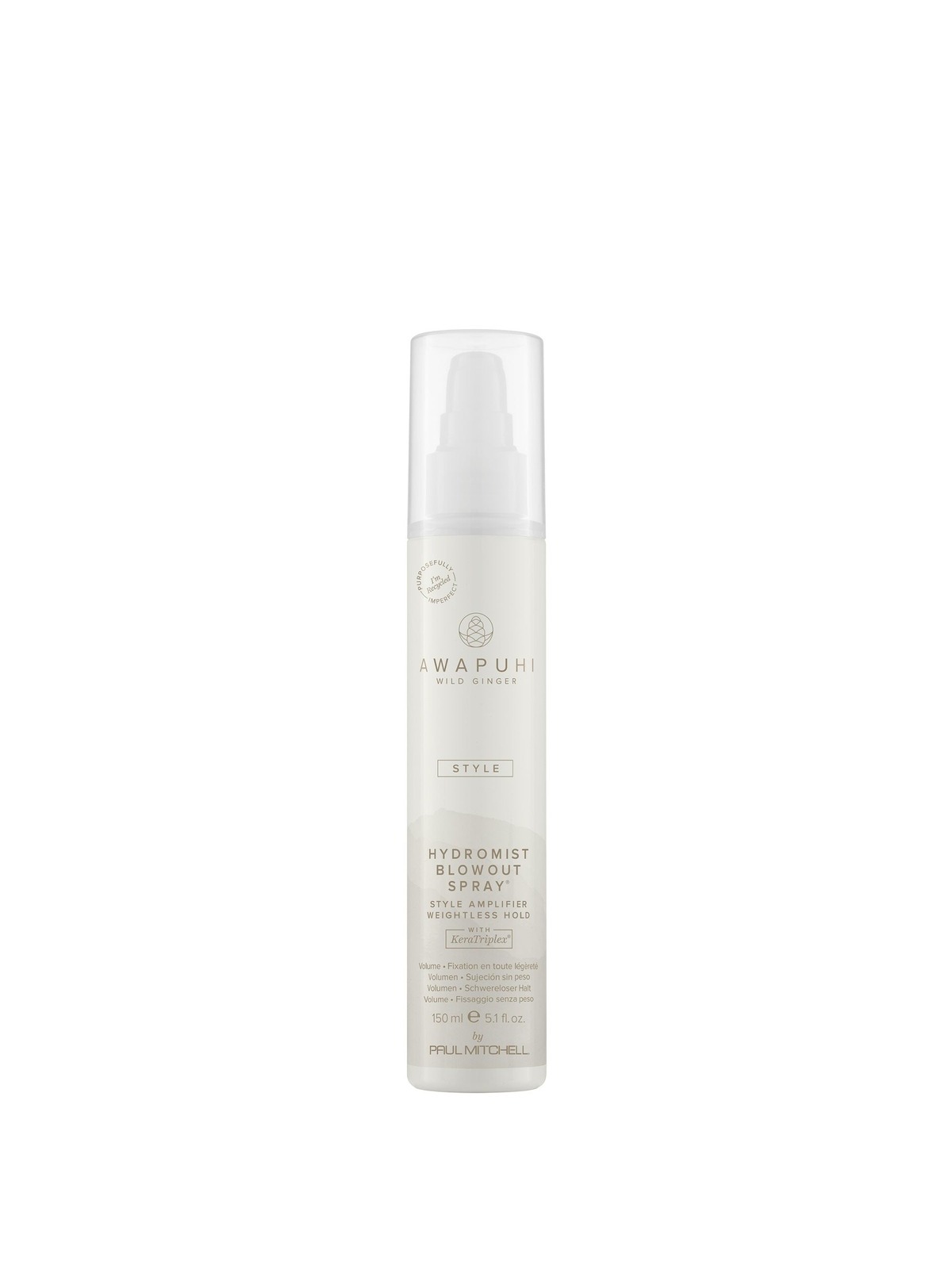 AWAPUHI WILD GINGER HYDROMIST BLOW OUT SPRAY Drėkinantis fenavimo losjonas, 150 ml
