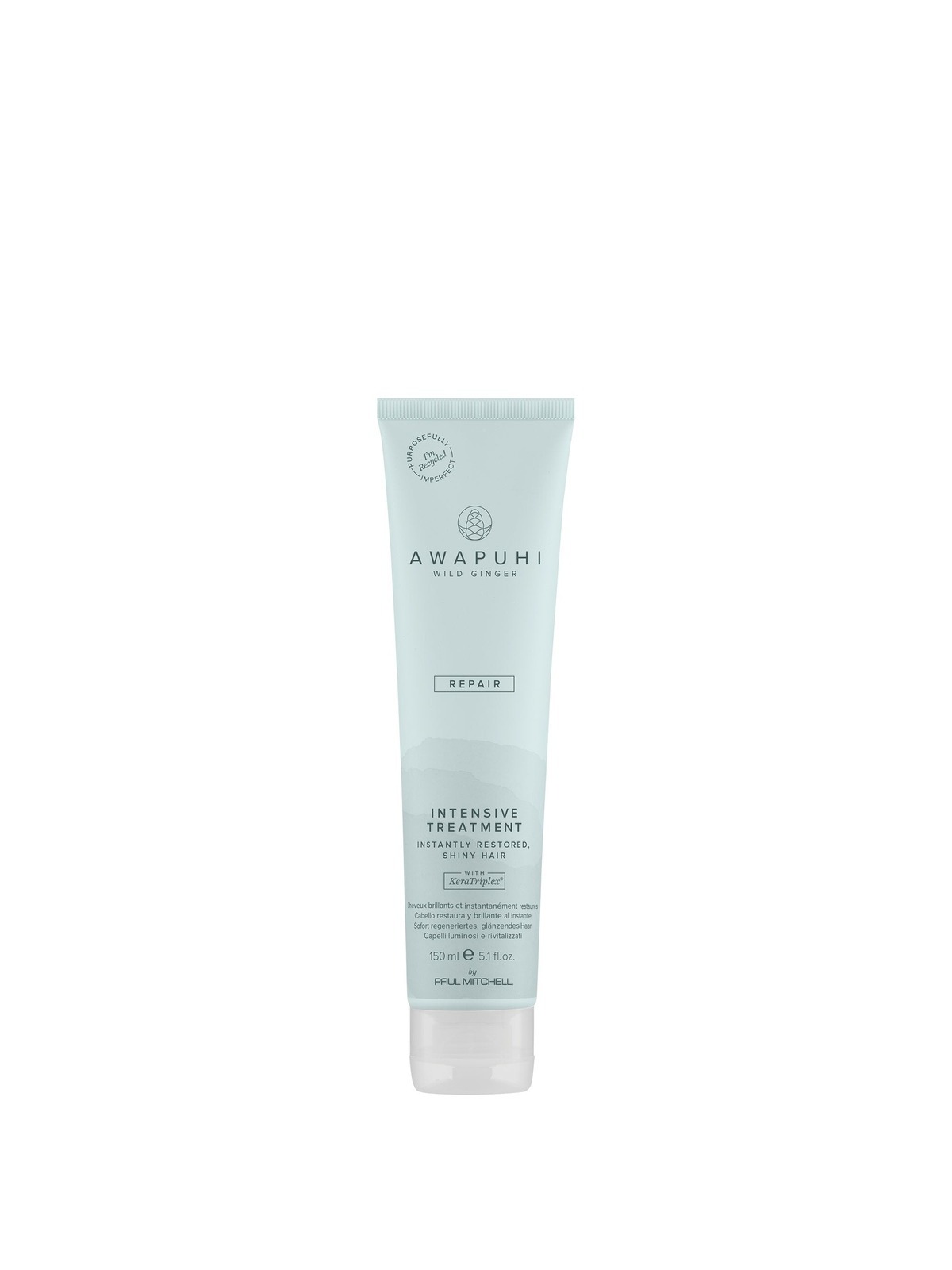 AWAPUHI WILD GINGER INTENSIVE TREATMENT Giliai puoselėjanti kaukė su keratinu, 150 ml