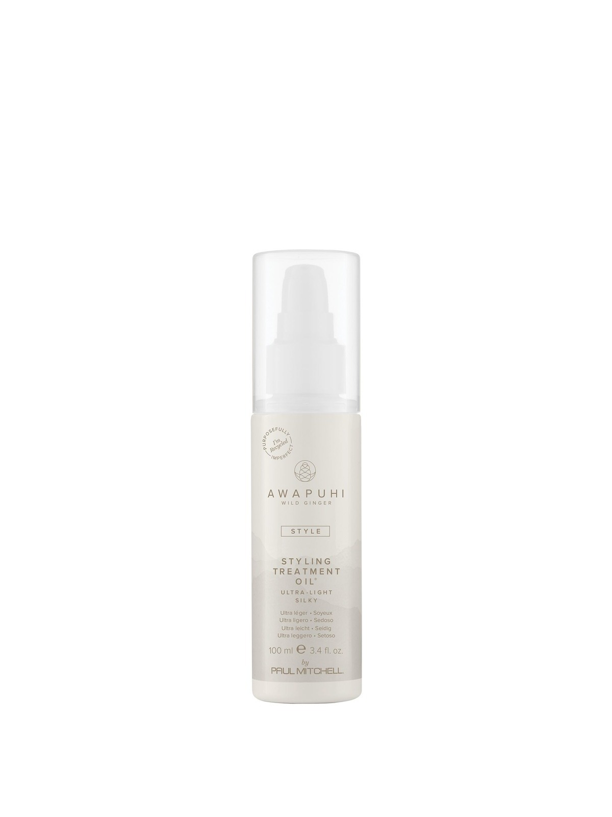 AWAPUHI WILD GINGER STYLING TREATMENT OIL Puoselėjantis blizgesio aliejus, 25–150 ml