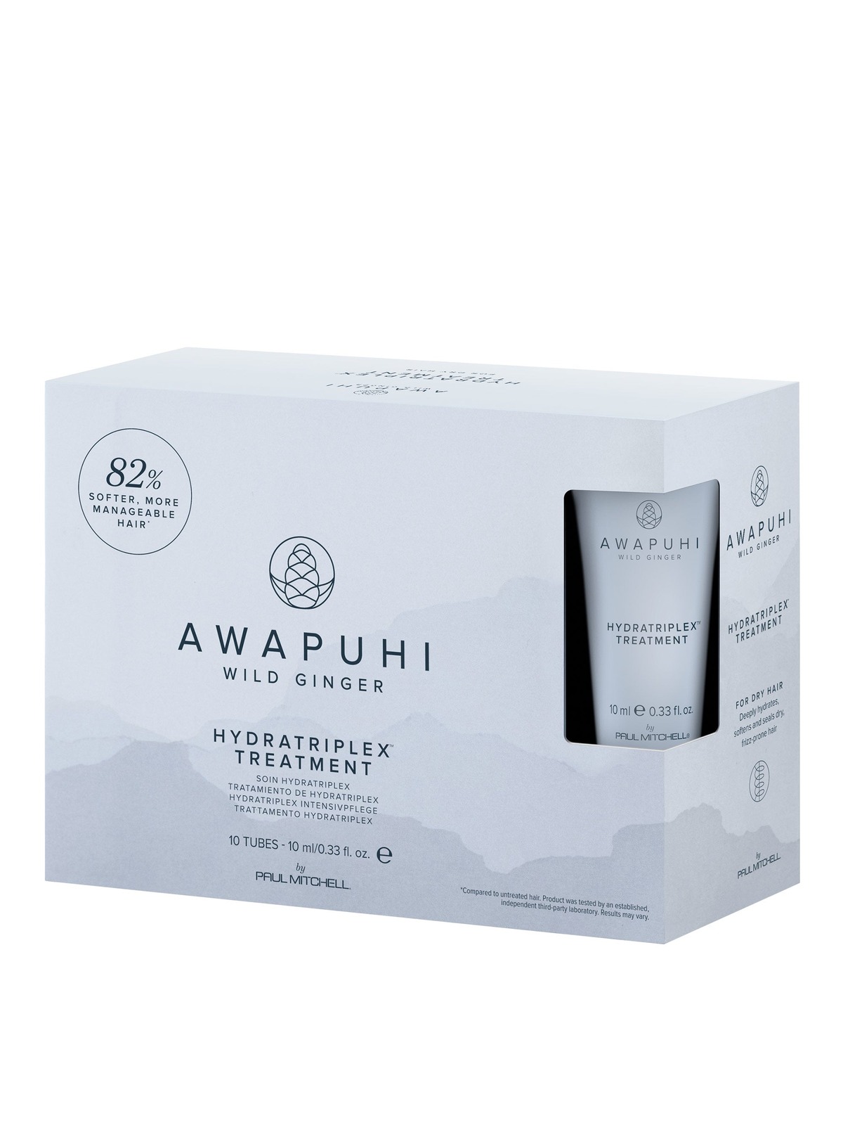 AWAPUHI WILD GINGER HYDRATRIPLEX TREATMENT, 10 ampulių po 10 ml