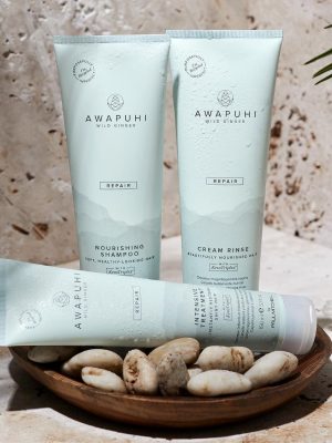 AWAPUHI WILD GINGER KERATIN CREAM RINSE Kreminis kondicionierius su keratinu, 75–250 ml